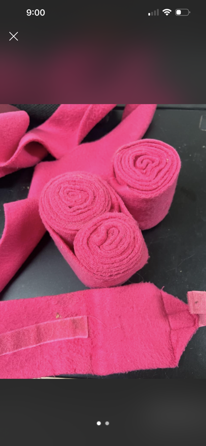 Mini horse polo wraps