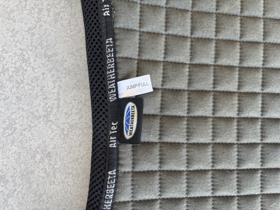 WEATHERBEETA hunter green jump saddle pad