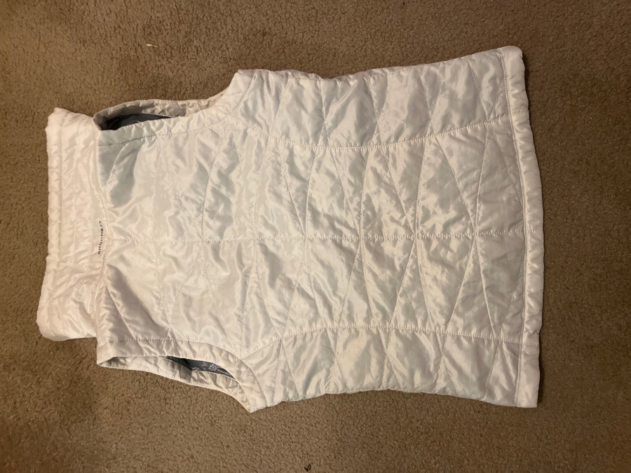 White Columbia winter vest XS