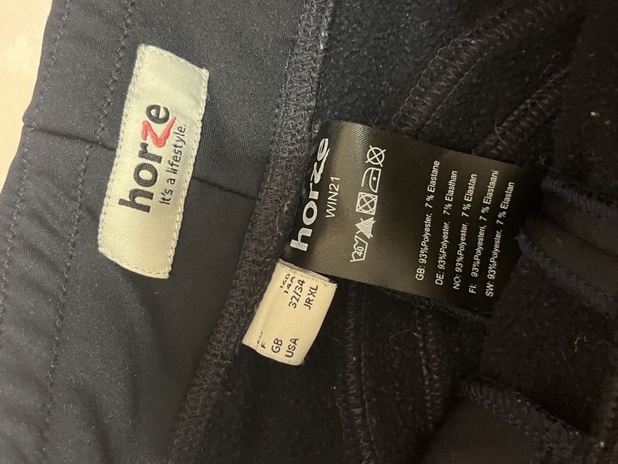 Kids winter riding pants