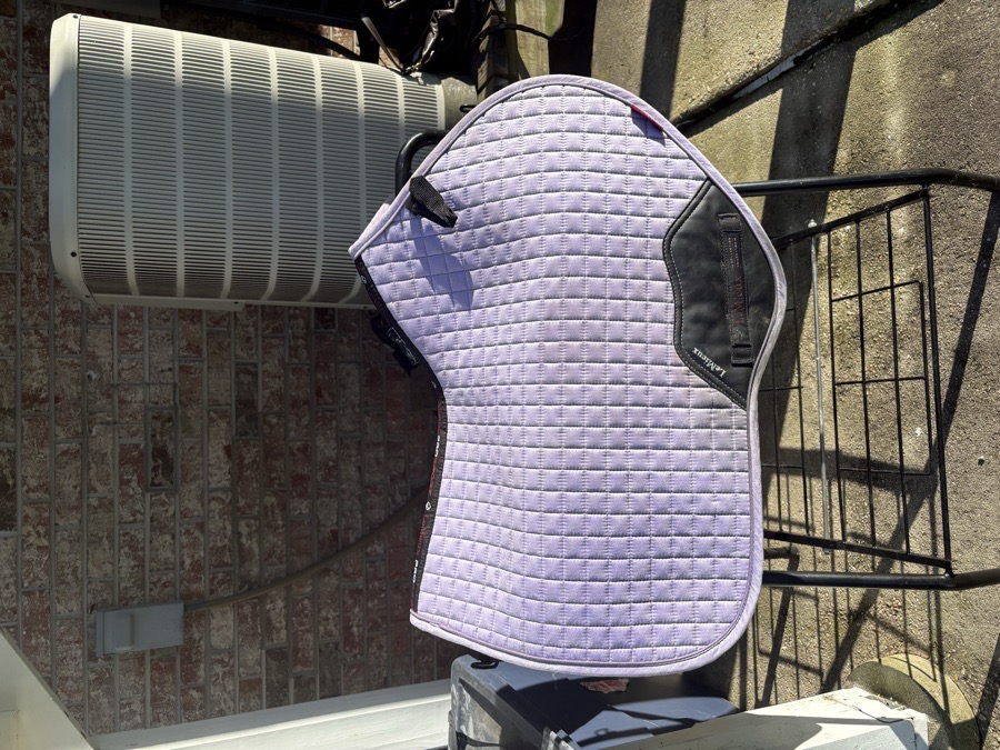 Discontinued Lemieux Wisteria CC saddle pad
