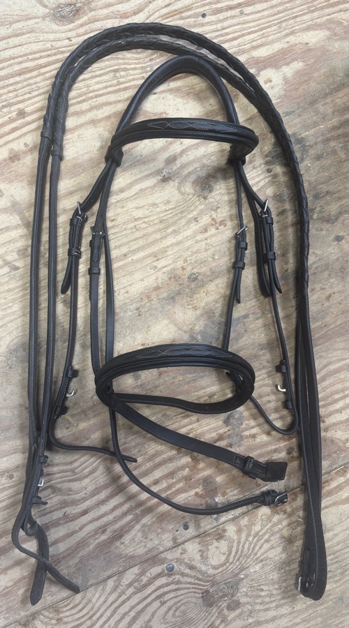 AdT fancy stitch bridle