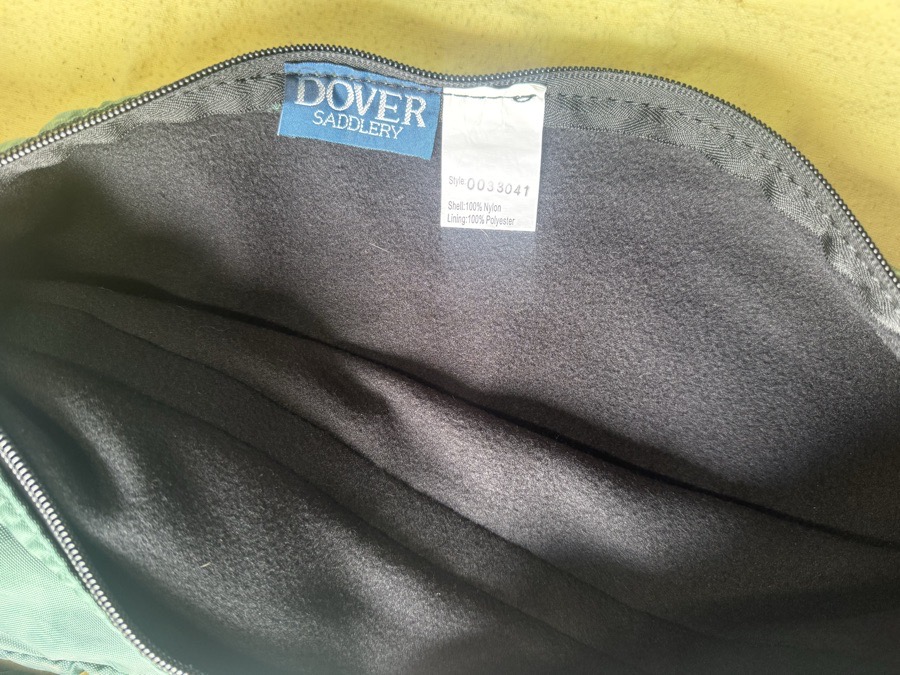 DOVER SADDLERY tall boot and helmet bags
