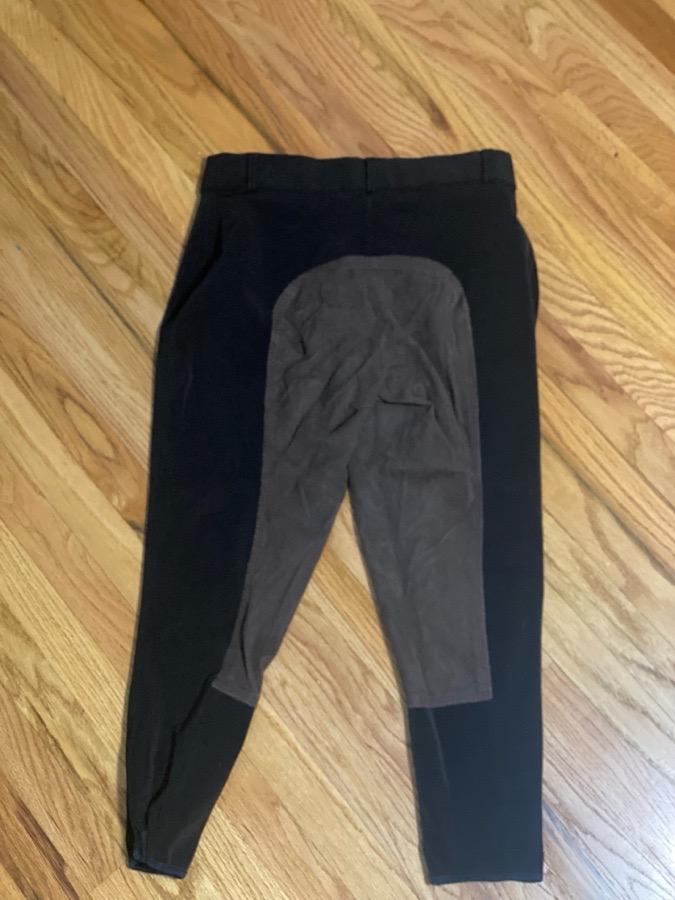 Brown riding breeches 