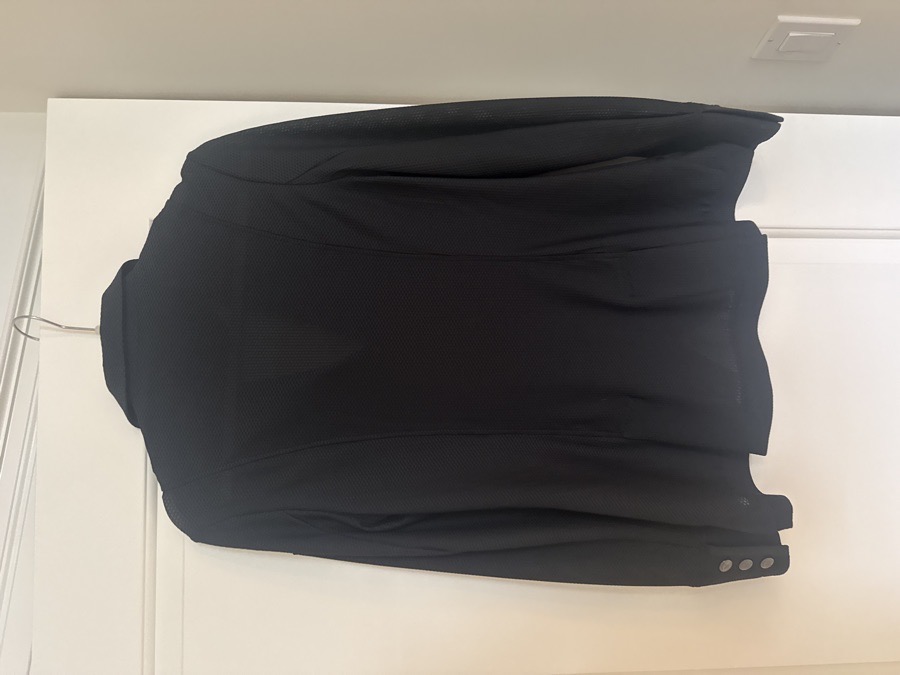 HORSE PILOT Show Coat Black Aeromade Air Vest Compatible Show Coat