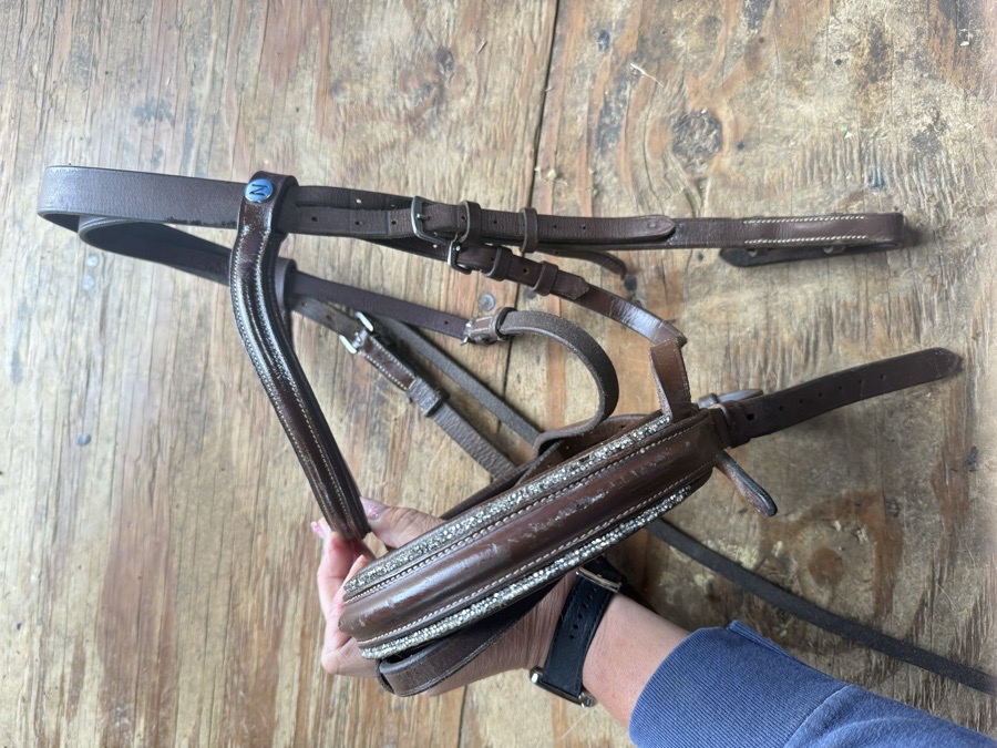 blingy cob bridle