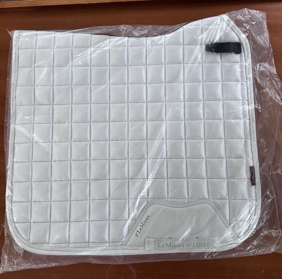 LeMieux Loire Dressage Saddle Pad White
