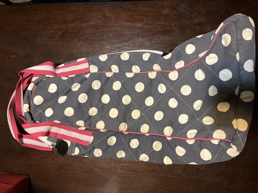 Equine Couture Polka Dot English Tall Boot Bag