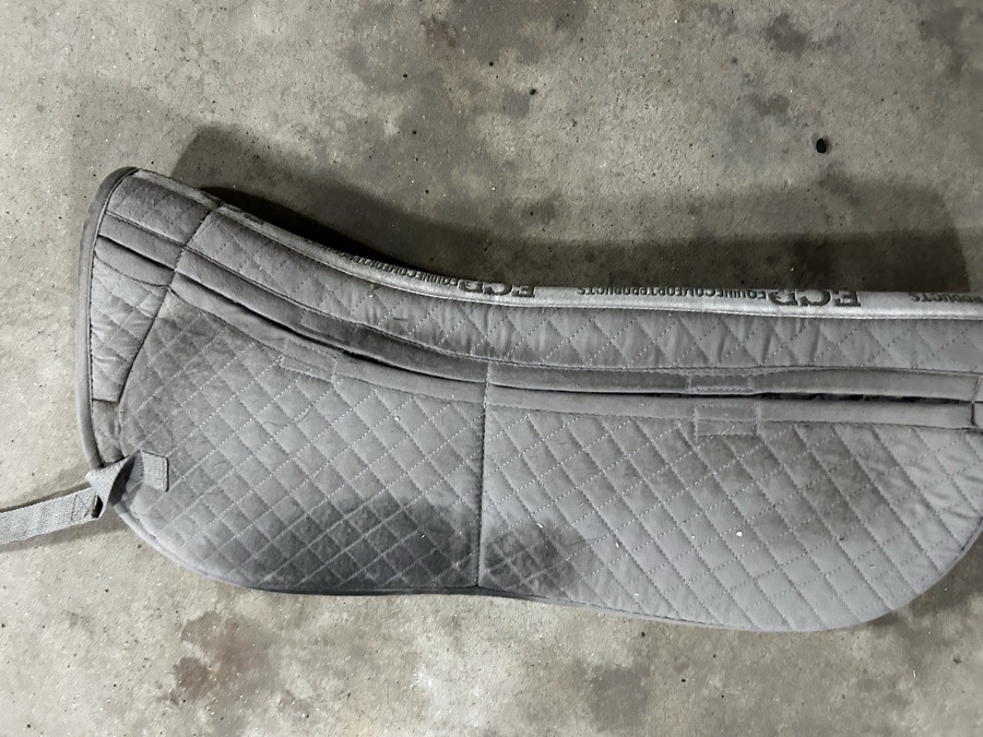 Shimmable half pad
