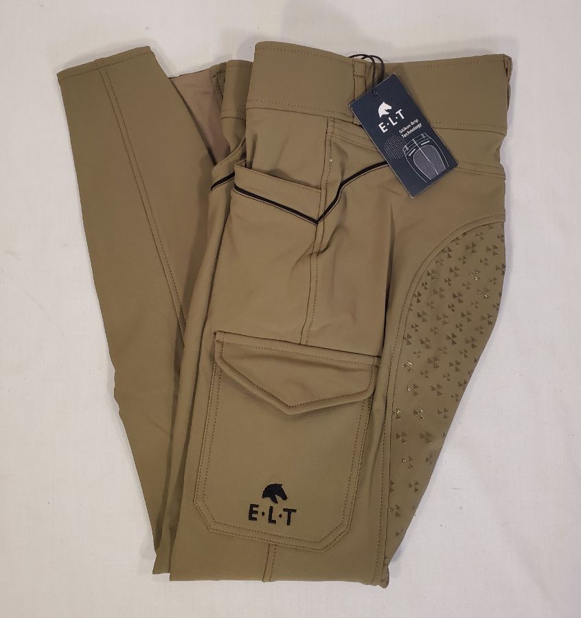 E.L.T. High Waisted Cargo Breeches - 28 - New!