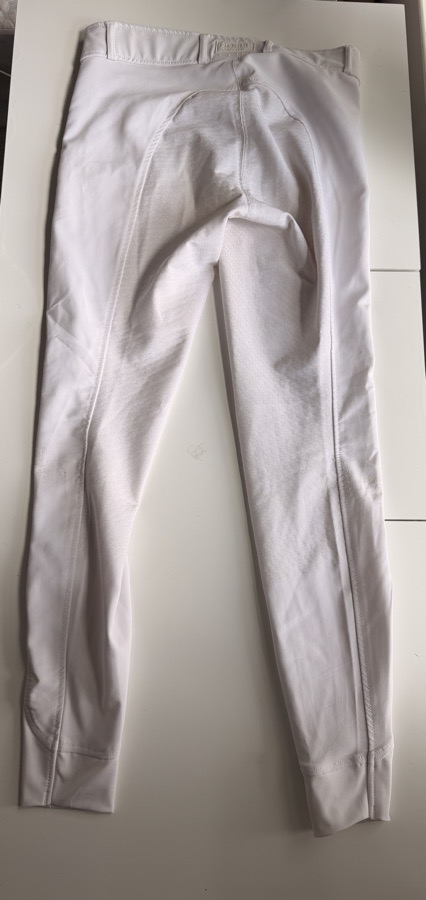Two pairs white dover breeches