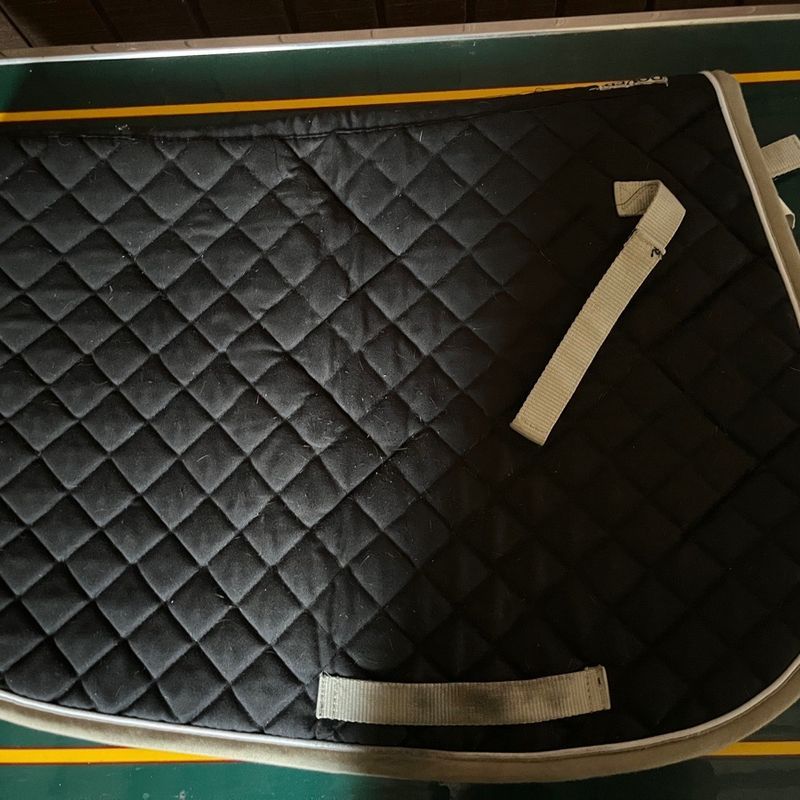 Dover black saddle pad