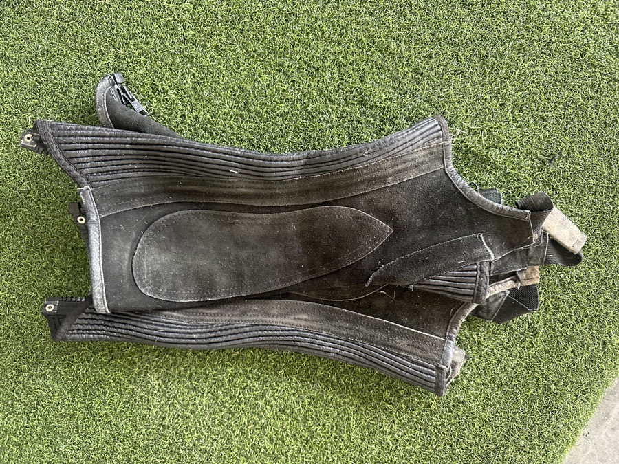 ovation suede half chaps!