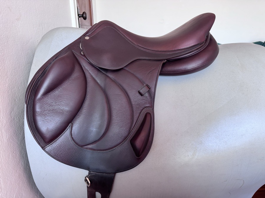 17” 2019 Antares Connexion Monoflap Saddle -3A - Full Buffalo - WIDE