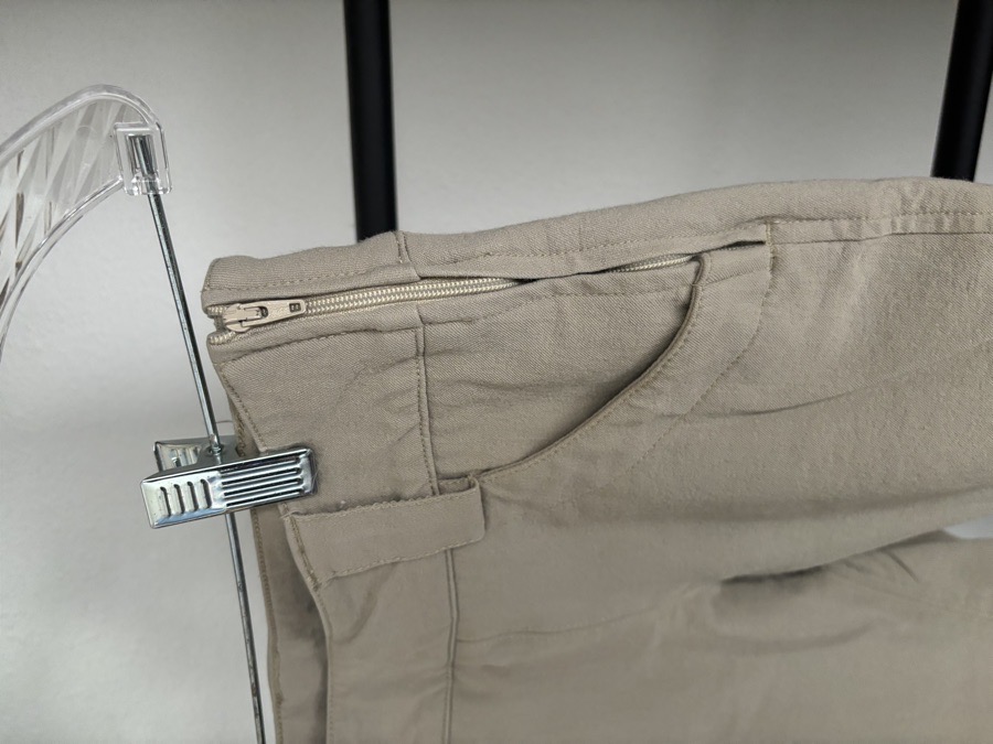 FITS Knee patch, side zip