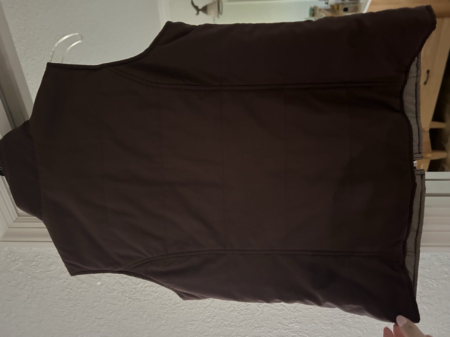 Chocolate brown ariat vest