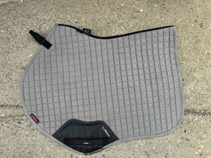 Lemieux Gray Jump Saddle Pad