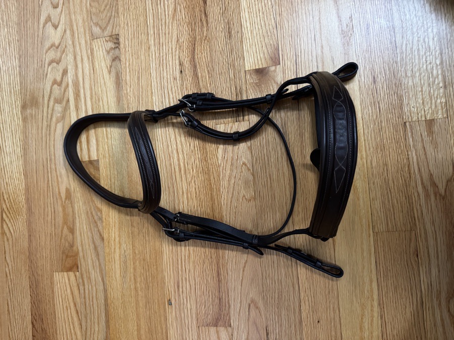 ExionPro Fancy Stitched Hunter Bridle Oversize