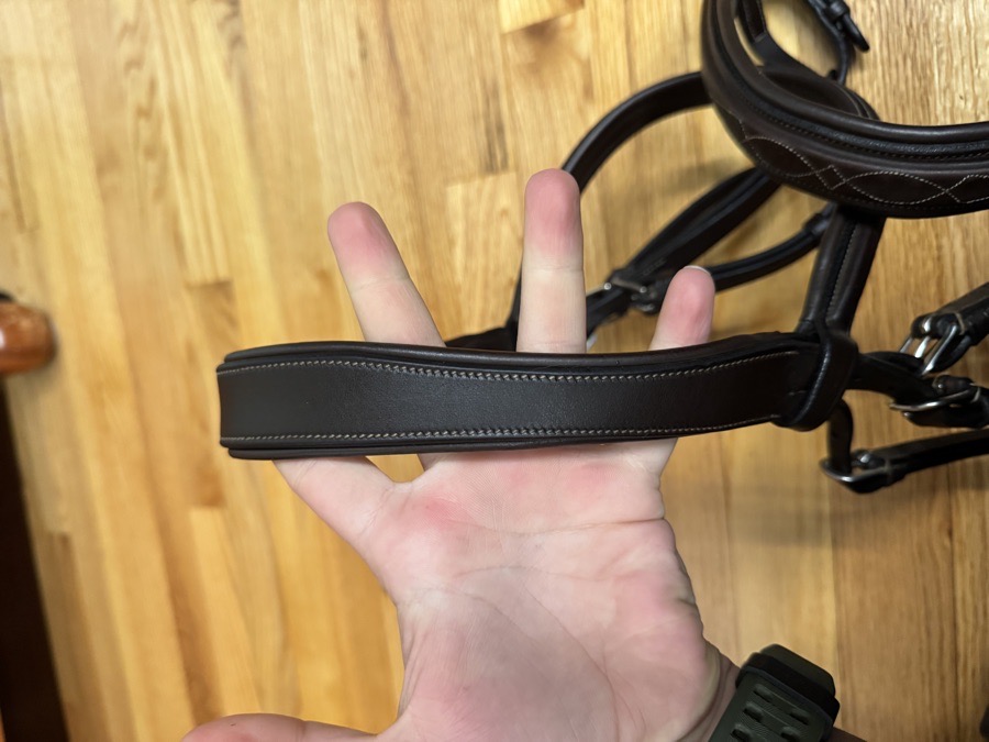 ExionPro Fancy Stitched Hunter Bridle Oversize