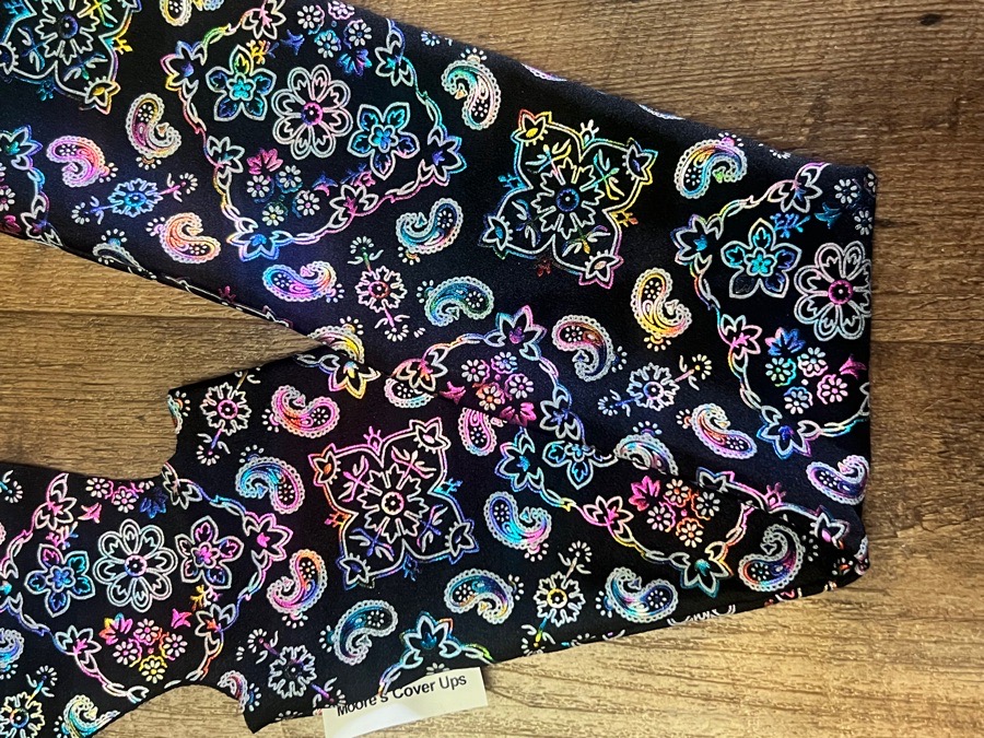 Luxury Paisley Tail Bag