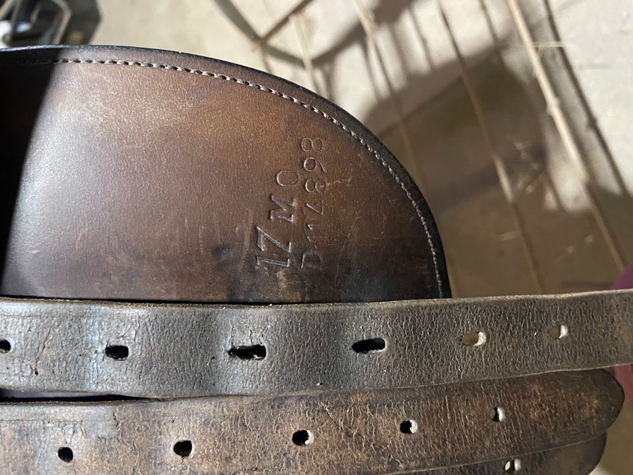 17” Beval Natural Saddle