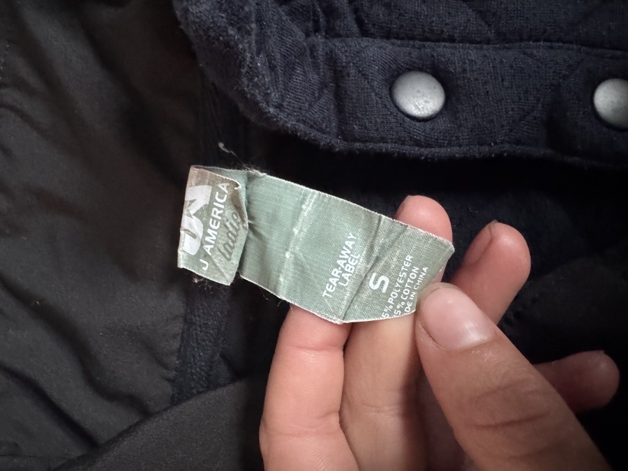 USEF Quilted Snap Pullover