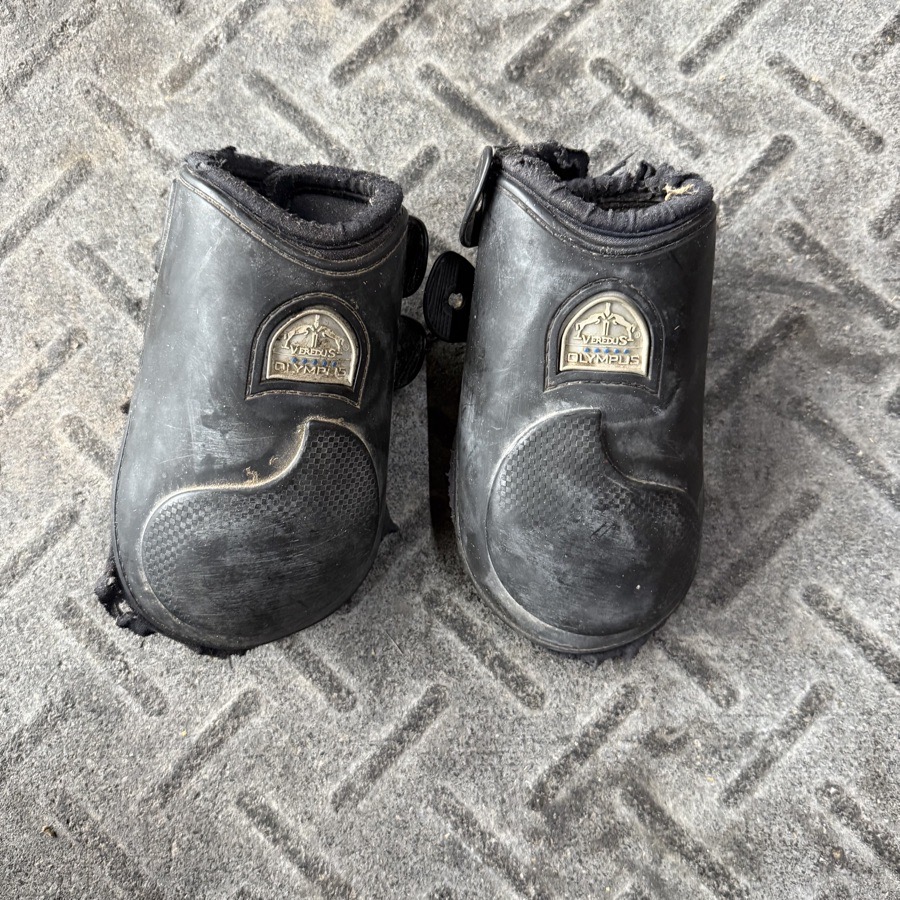 Medium Veredus Black Horseback Riding Hind Boots