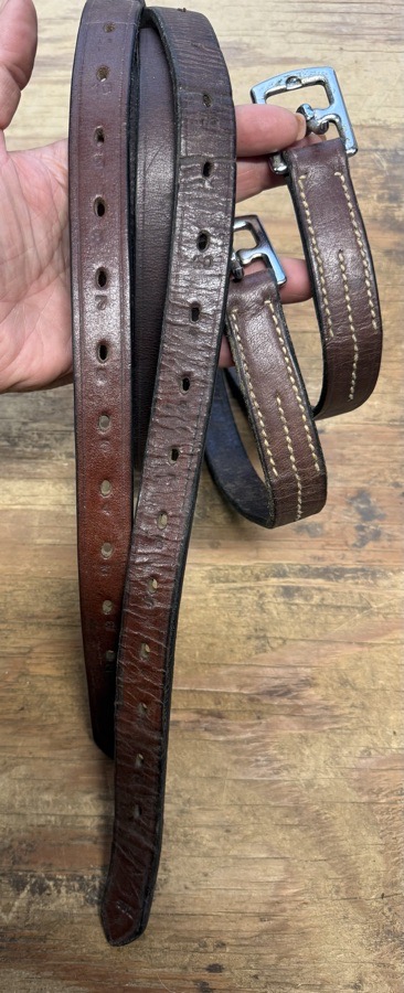56” stirrup leathers