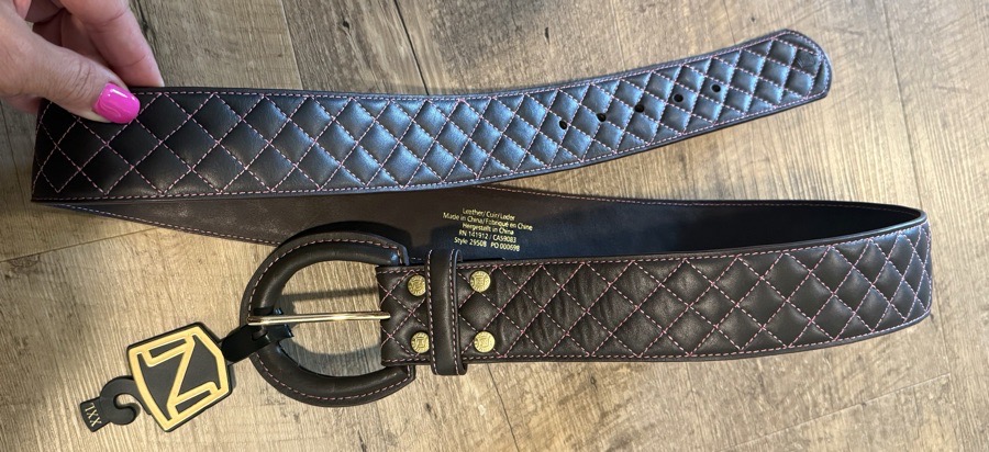 Noble Outfitters XXL quilted belt