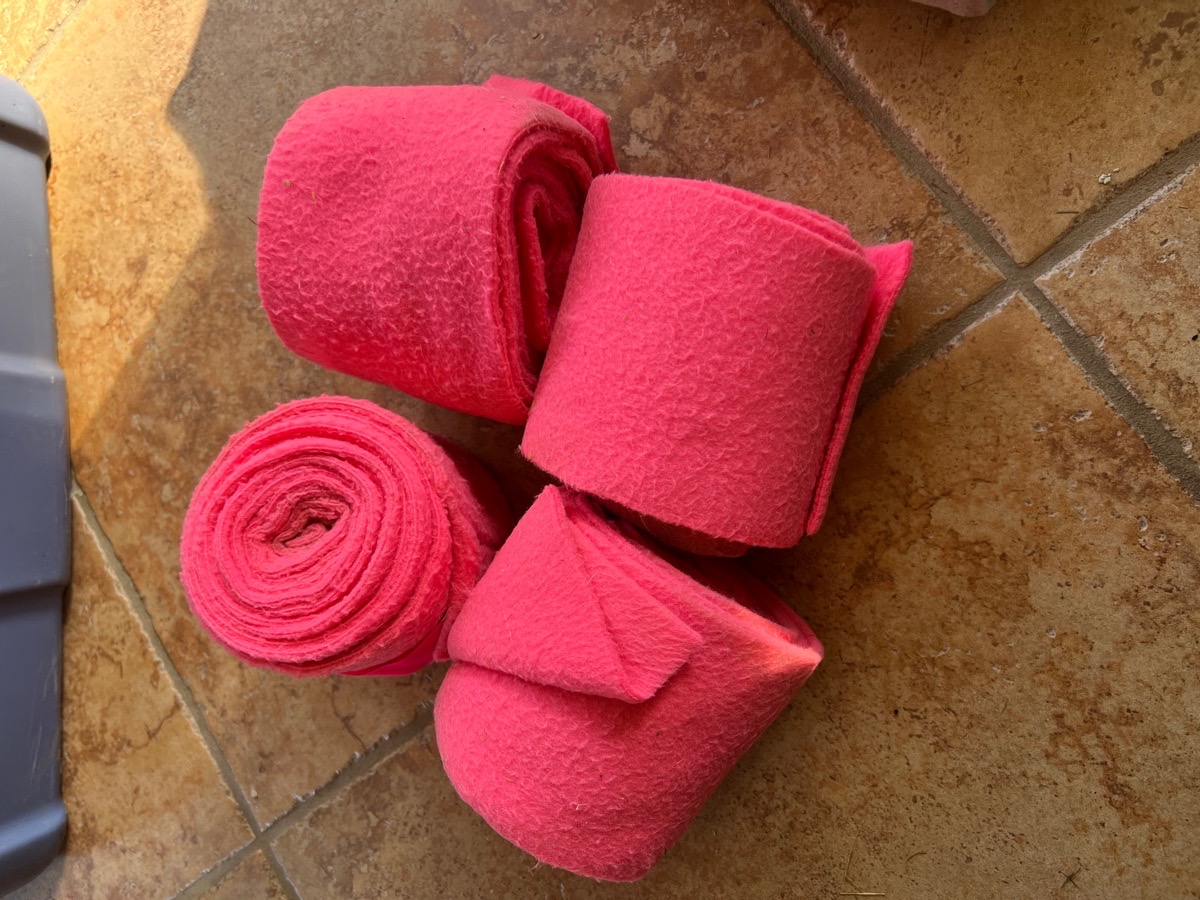 Hot Pink Polo Wraps