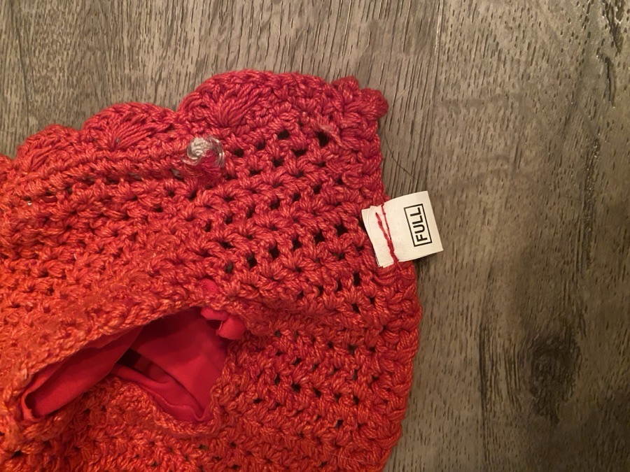 NEW full/horse Red Bonnet