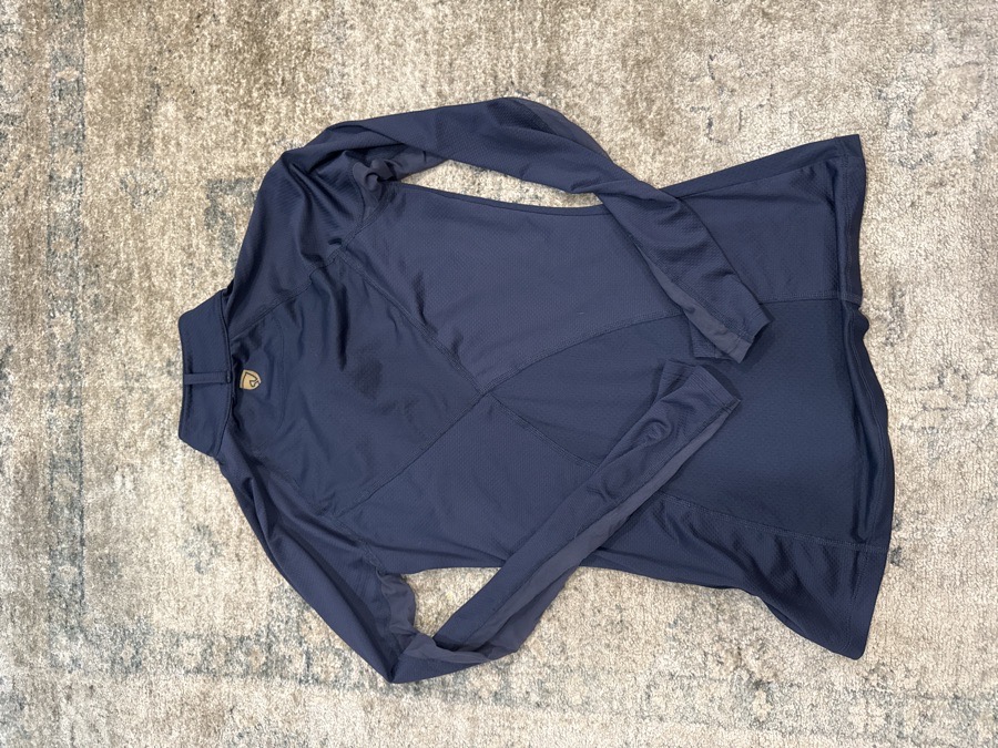  Kids xs Noble equestrian Navy long sleeve