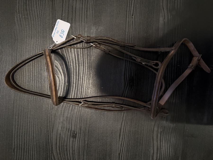 Brown Leather Bridle