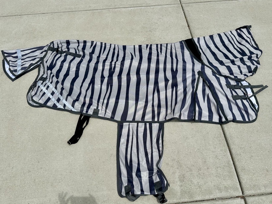 80” attached neck fly sheet