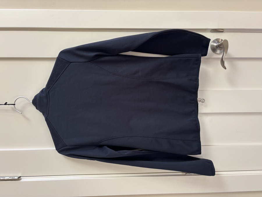 Schockemohle Sports Rhianna Navy Full Zip Equestrian Jacket Riding Size S