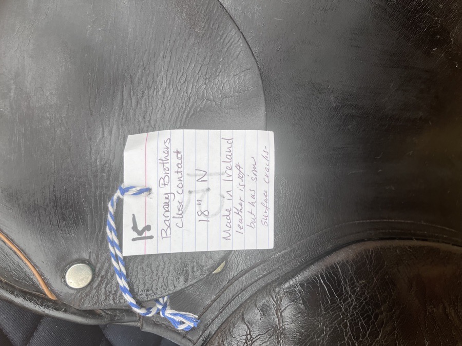 Berney Brothers Jump Saddle 18” N