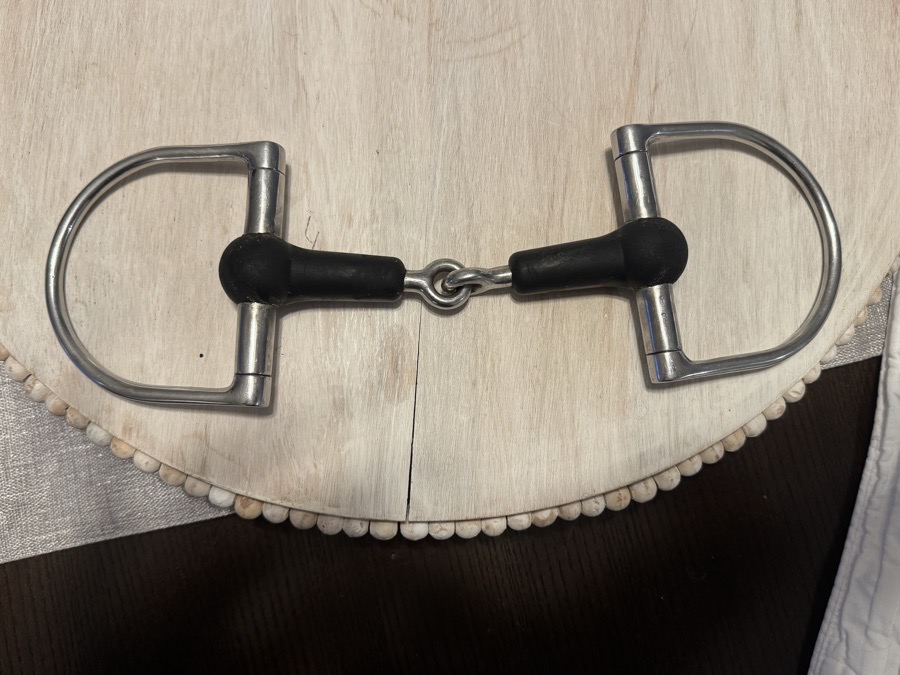 5” D Ring Happy Mouth Bit Snaffle 
