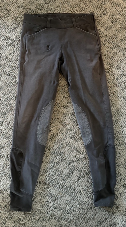 Piper by smartpak grey breeches 