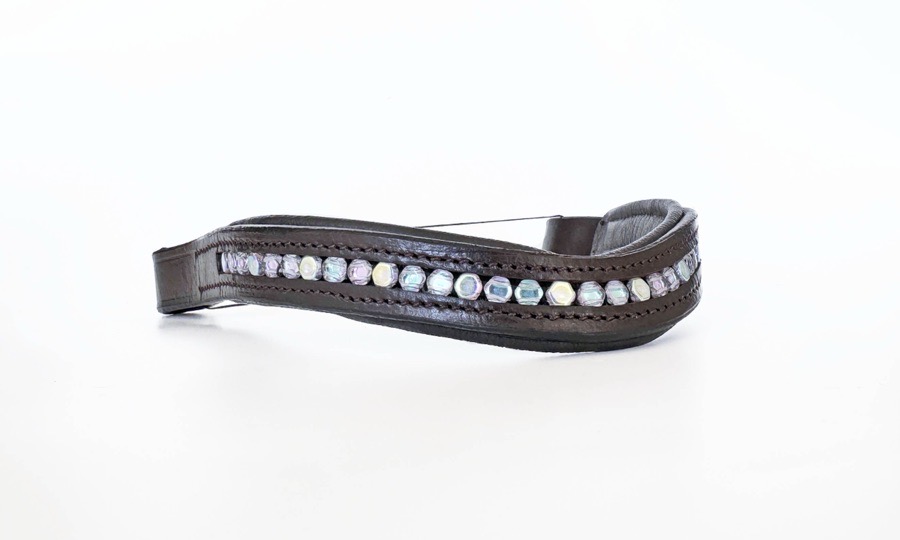 Pony Iridescent Beaded Browband 