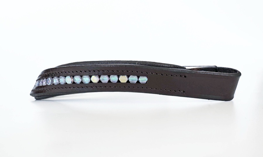 Pony Iridescent Beaded Browband