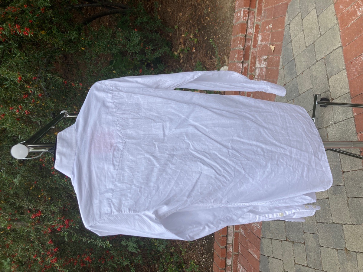 Essex White Show Shirt | size: 32