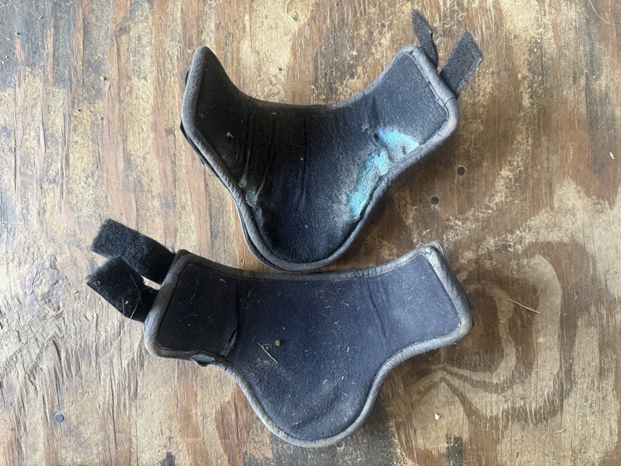 EquiFit mismatched fetlock boots