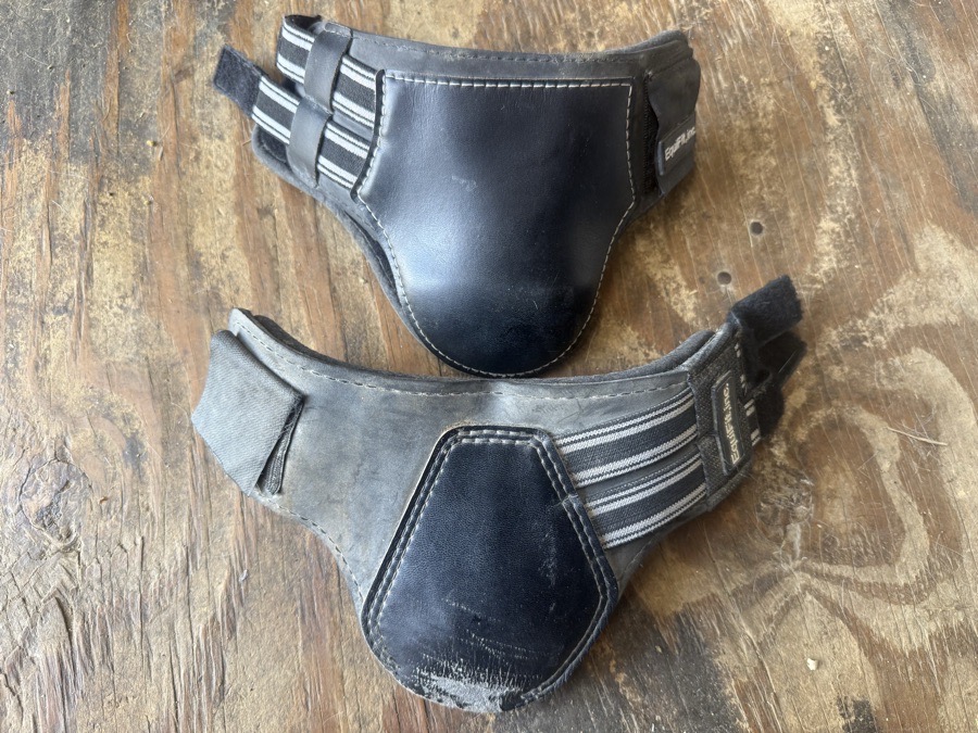 EquiFit mismatched fetlock boots