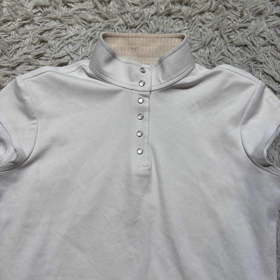 Women’s L ECE Equestrian Short Sleeve Horseback Riding Show Shirt