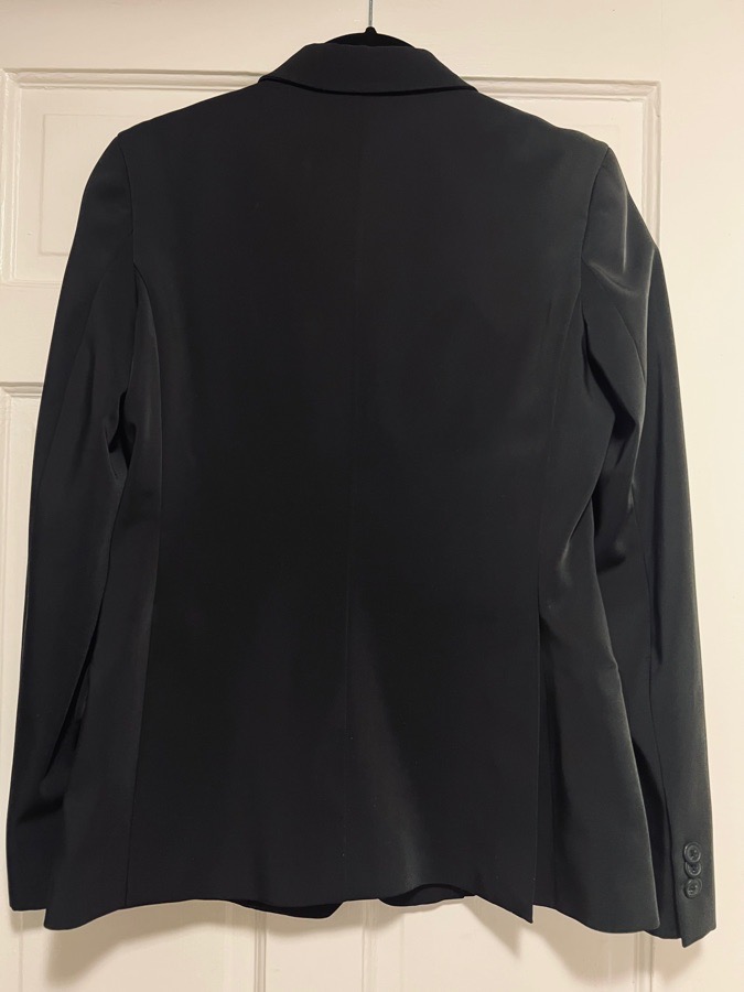 RJ Classics Equestrian Show Jacket Orange Label in Black size 2R