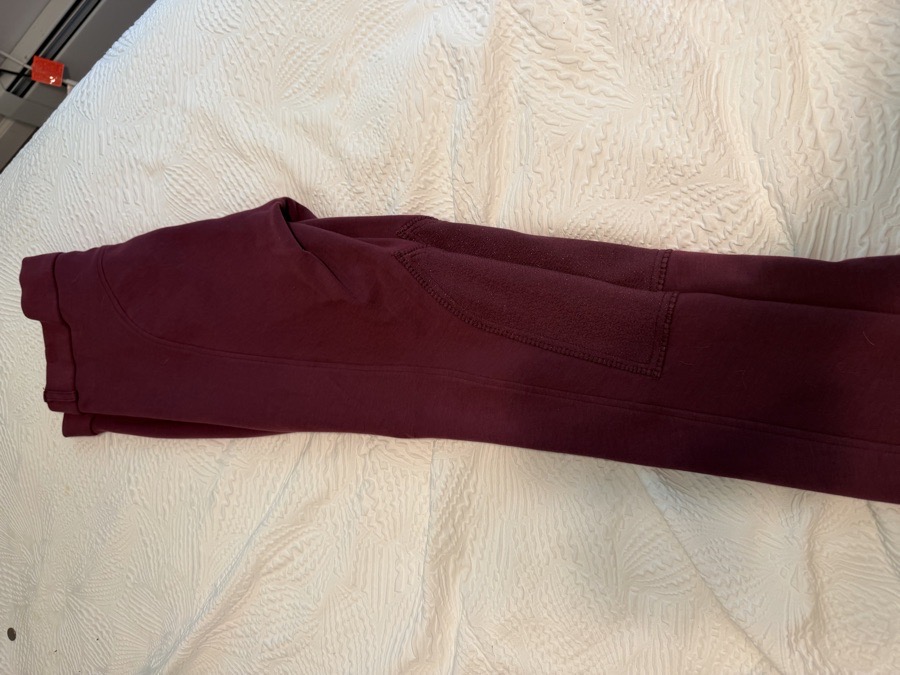 RIDING SPORT synthetic knee patch breeches