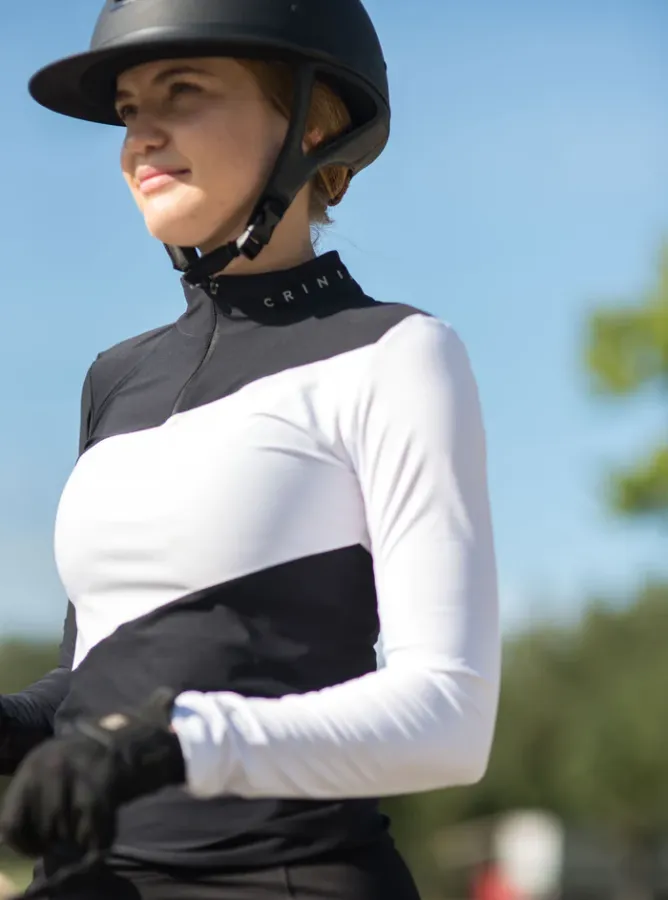 CRINIĒRE Sophie Riding Shirt - L - New!