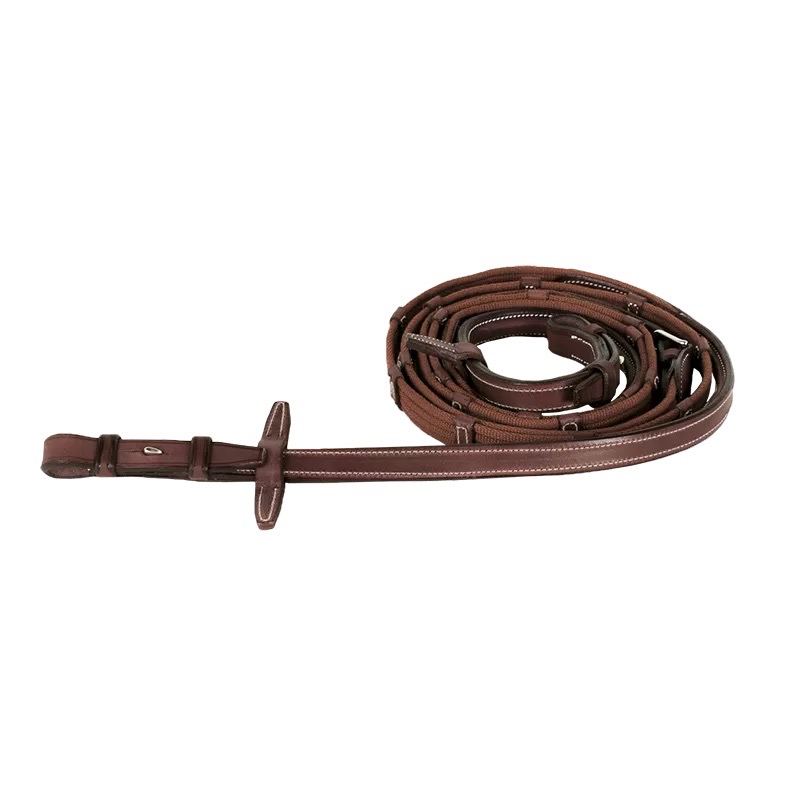 CWD Fabric Reins with stoppers horse 