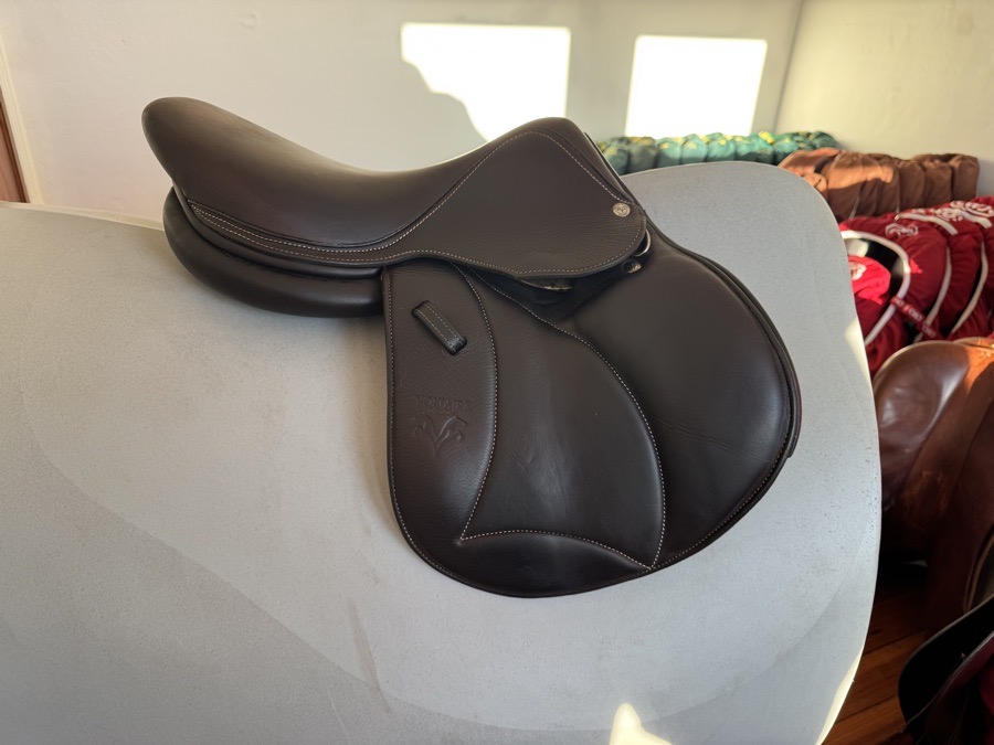 15.5” 2022 Voltaire Welli Child / Pony Saddle - Full Buffalo - MINT!