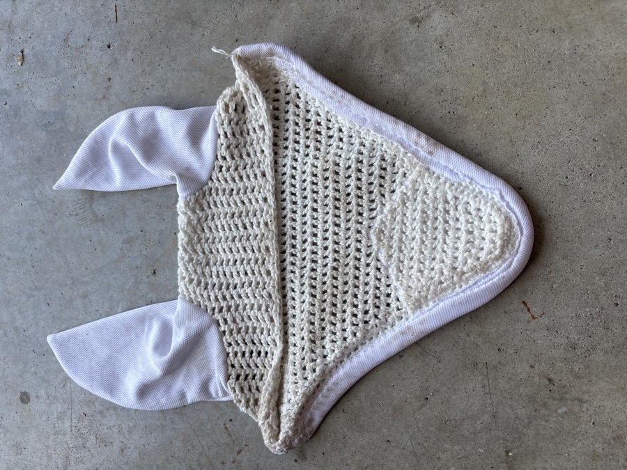 riders international crochet ear bonnet